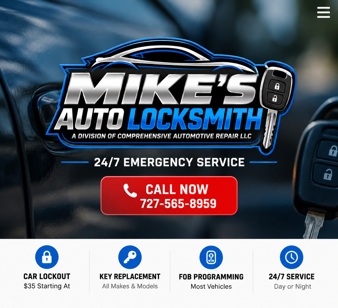 Mike's Auto Locksmith 24/7 Emergency Service